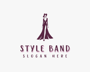 Couture Modeling Styling logo design