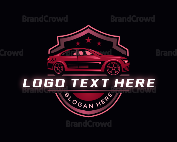 Premium Car Vehicle Logo