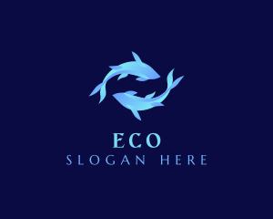 Aquatic - Fish Fishery Marine logo design