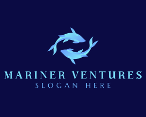 Fish Fishery Marine logo design