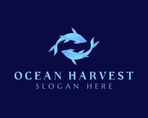 Fish Fishery Marine logo design