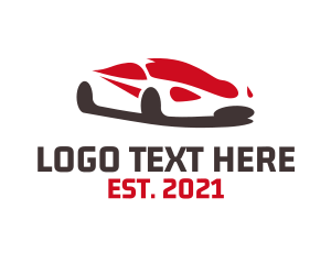 Car Game - Sports Car Automotive logo design