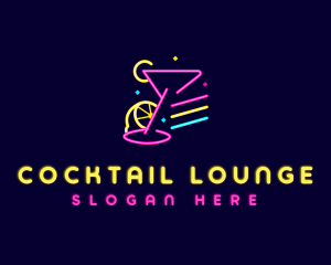 Cocktail Bar Nightclub logo design