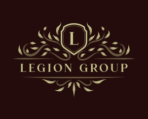 Luxury Ornament Shield Logo