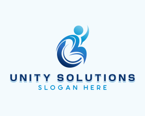 Organization - Disability Paralympic Organization logo design