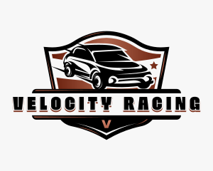 Car Vehicle Racing logo design