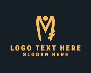 Corporation - Corporation Firm Letter M logo design