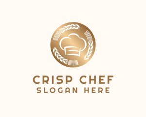 Gold Chef Medal logo design