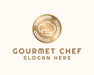 Chef - Gold Chef Medal logo design