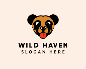 Zoo - Bear Wildlife Zoo logo design