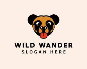 Bear Wildlife Zoo logo design