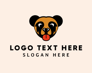 Cute - Bear Wildlife Zoo logo design