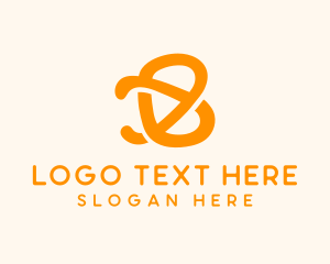 Monoline - Generic Brand Letter B logo design