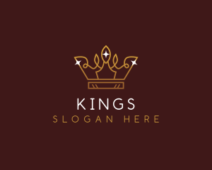 Crown King Royalty logo design