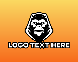 电子-电子竞技大猩猩家族标志设计
