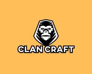 Clan - Esports Gorilla Clan logo design