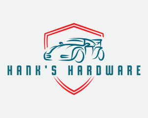 Hardware Car Garage logo design