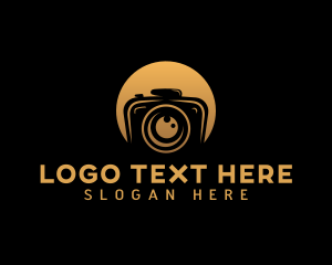 Cinema - Camera Photography Studio logo design