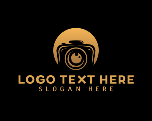 Entertainment - Camera Photography Studio logo design