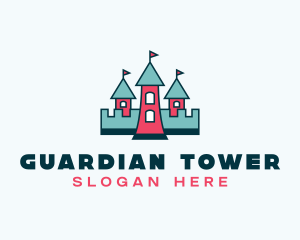 Theme Park Castle  logo design