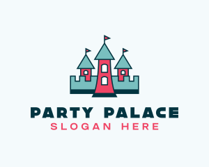 Theme Park Castle  logo design