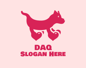 Dog Heart Paws  Logo