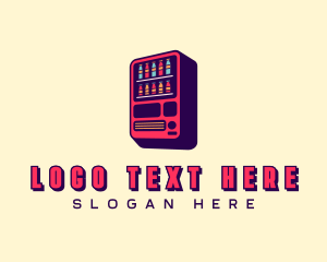 Portable - Machine Dispenser Snack logo design