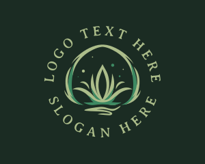 Organic - Natural Organic Grass logo design