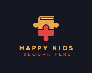 Kids Learning Puzzle logo design