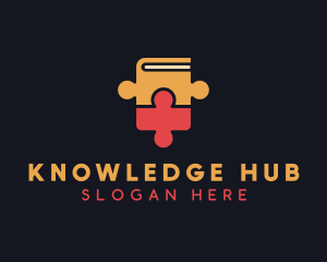 Learning - Kids Learning Puzzle logo design