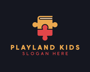 Kids Learning Puzzle logo design