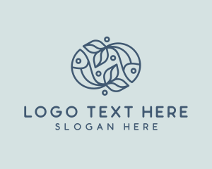 Aquatic - Aquatic Fish Seafood logo design