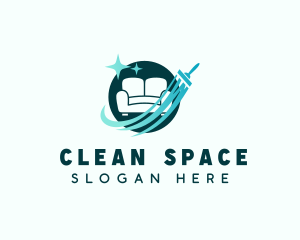 Tidy - Furniture Cleaning Sanitation logo design