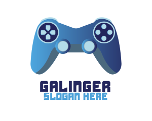 Blue - Blue Controller Gaming logo design