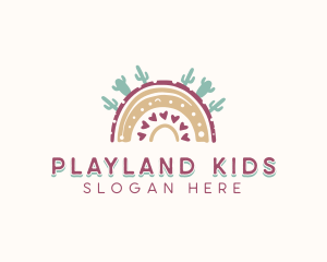 Kindergarten Preschool Daycare logo design