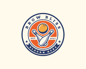 Bowling Championship League logo design