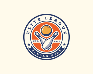 League - Bowling Championship League logo design