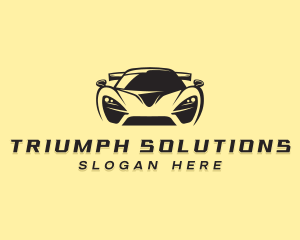 Car Detail - Detailing Race Car logo design