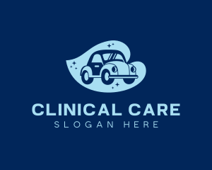 Automobile Car Wash Cleaning logo design