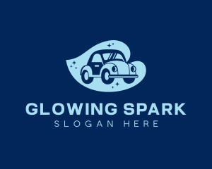 Shine - Automobile Car Wash Cleaning logo design