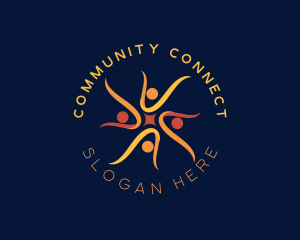 Outreach - People Community Foundation logo design