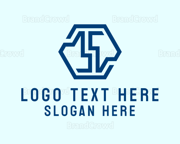 Hexagon Architectural Structure Logo