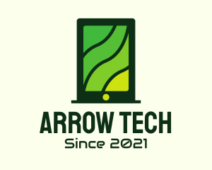 Green Tablet Tech  logo design