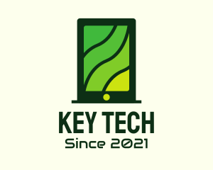 Green Tablet Tech  logo design