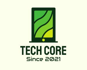 Green Tablet Tech  logo design