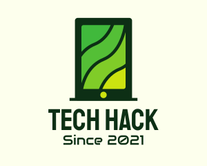 Green Tablet Tech  logo design