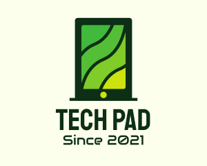 Green Tablet Tech  logo design