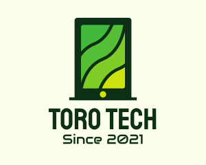 Green Tablet Tech  logo design