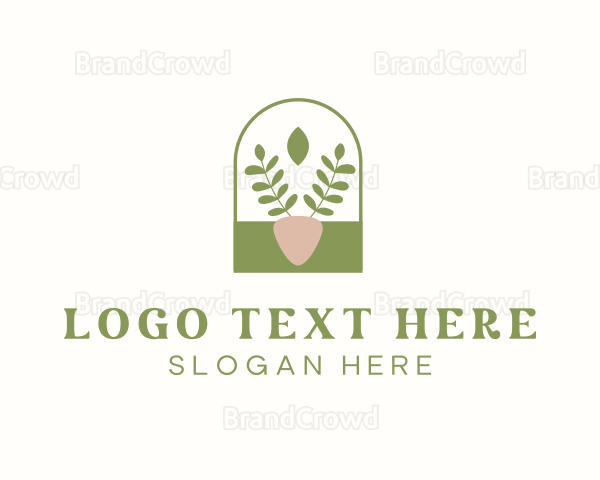 Organic Plant Gardening Logo
