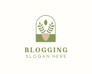 Market - Organic Plant Gardening logo design